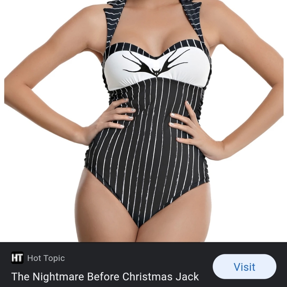 Jack skellington swimsuit